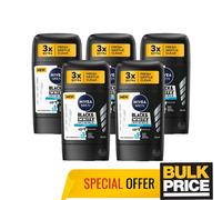 Nivea Men Negro Y Blanco Invisible Fresco Adhesivo Desodorante Antimanchas 50ml