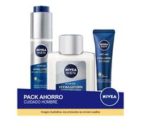 NIVEA MEN Pack ahorro cuidado personal gama Hyaluron - Contiene gel, contorno de ojos y affershave