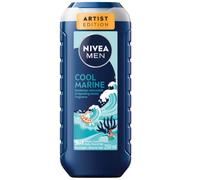 NIVEA Men - Pack de 6 champú y gel de ducha 3 en 1 - Cool Marine - 250 ml