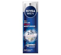 Nivea Men Potente crema hidratante antiedad 2 en 1 (50 ml), con SPF 30, Luminous 630 y ácido hialurónico para protección solar, prevención de imperfecciones y