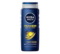 NIVEA MEN Power 24 H Fresh Effect 3 en 1 Gel de ducha estimulante para hombre, 500 ml