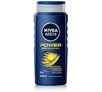 NIVEA MEN Power Fresh Gel de ducha para hombre, 6 unidades, hidratante con aloe vera, todo en 1, energizante
