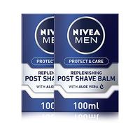 NIVEA Men Protect & Care Post Shave Bálsamo, pack de 2