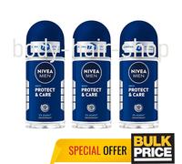 Nivea Men Protect Care Roll-On Desodorante Derma 72H Protección contra...