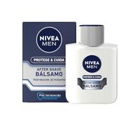 NIVEA MEN Protege & Cuida After Shave Bálsamo Hidratante en pack de 6 (6 x 100 ml), con aloe vera y provitamina B5, para el cuidado de la piel después del afeitado