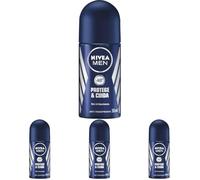 Nivea Men Protege & Cuida Roll On Desodorante, 50 Mililitro (Paquete de 4)