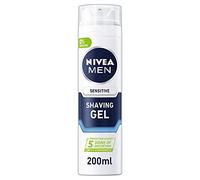 Nivea Men Sensitive afeitado Gel 200 ml, pack de 6
