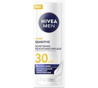 Nivea Men Sensitive Crema hidratante protectora SPF 30, cuidado facial intensivo para hombres con complejo VitaminPRO y antioxidantes, crema facial ligera con protección solar (50 ml)