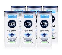 Nivea - Men sensitive, cuidado de ducha, pack de 4 (4 x 250 ml)