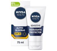 NIVEA MEN SENSITIVE CREMA HIDRATANTE PROTECTORA PIEL SENSIBLE SPF 15 75 ML