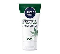 NIVEA MEN Sensitive Pro Crema Hidratante Ultra Calmante (75 ml), Crema Hidratante para el Cuidado de la Cara Enriquecida con Aceite de Semilla de Cáñamo y Vitamina E para el Cuidado de la Piel Minimizante