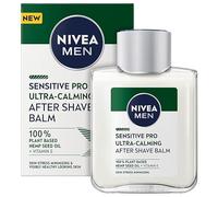 NIVEA MEN Sensitive Pro Loción para después del afeitado para hombres con aceite de semilla de cáñamo y vitamina E, 100 ml