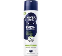 NIVEA MEN Sensitive Protect Desodorante en aerosol, antitranspirante para 72 horas de protección fiable para pieles sensibles, desodorante nutritivo sin alcohol etílico (150 ml)