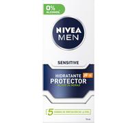 Nivea Men Sensitive Protector Hidratante 0% Alcohol Spf15 75 ml