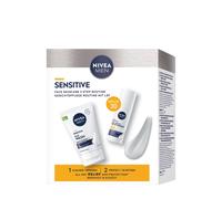 NIVEA MEN Sensitive Routine Set Gel Limpiador & Cuidado Protector FP30 Set de cuidado facial 1 piezas