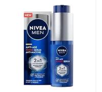 NIVEA MEN Sérum antiedad Power contra manchas, 30 ml, serum facial para hombre, antiarrugas y manchas, suero facial con ácido hialurónico y tiamidol patentado para el cuidado diario de la piel para