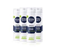 Nivea Men – Espuma de Afeitar – Piel sensible – 200 ml x 4