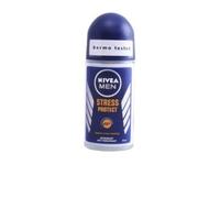 NIVEA F.Men Stress P.ROLLON 50, Negro, Estandar