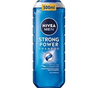 NIVEA MEN Strong Power - Champú para hombre con minerales marinos, 500 ml