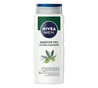 NIVEA Gel de ducha para hombre, 500 ml, Sensitive Pro Ultra Calming