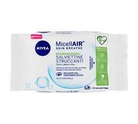 NIVEA MicellAir® Skin Breathe - Toallitas de limpieza para todo tipo de maquillaje, 1 x 25 unidades, 100% natural