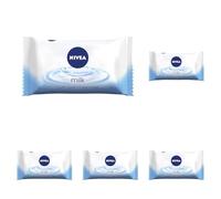 Nivea Milk Care Soap Mydło w kostce 90g (Paquete de 5)