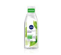 NIVEA NATURALLY GOOD Tónico fresco, 200 ml, tónico facial enriquecido con extracto de té verde orgánico, loción limpiadora para todos los tipos de piel
