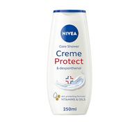 Nivea NIVEA Creme Protect Gel crema de ducha (250 ml), gel de ducha hidratante con dexpantenol, vitaminas C, E y aceites preciosos, gel de baño para mujer, cuidado de la piel seca