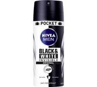 Men Black - White Invisible Original Spray 100 ml