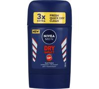 NIVEA MEN Dry Impact Desodorante Stick Protección Antitranspirante 72h Hombre 50ml