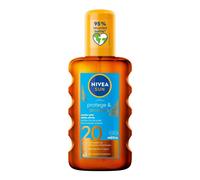 Nivea Protección solar corporal fp 20 aceite solar en spray protege bro