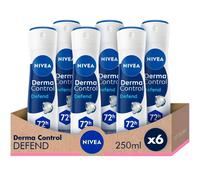 NIVEA Pack ahorro - Desodorante en spray Derma Control Defend 250ml x 6 unidades