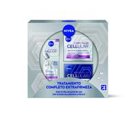 NIVEA Pack Cellular - Caja regalo con Crema de día FP30, Crema de noche y Sérum Facial Pipeta - Tratamiento completo extrafirmeza