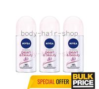 Nivea Pearl Beauty Desodorante Roll-On Whitening Pearl For Velvet Soft Skin P...