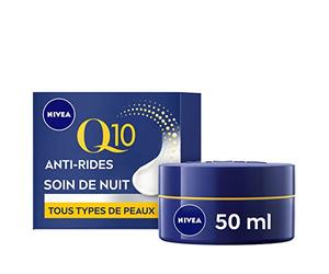 Nivea Q10 Anti-Arrugas, Crema de Noche, 50 ml, 50 ml (Paquete de 1)