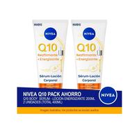 NIVEA Q10 Body Serum - Loción Energizante 200ml - Pack ahorro de 2 unidades