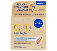 NIVEA Q10 Collagen Expert Cuidado intensivo día y noche 50 ml, crema de colágeno para cara, cuello y decolleté con coenzima Q10, crema facial hidratante antiarrugas, Skincare para muy seco