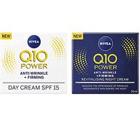 Nivea Q10 Crema de día SPF 15 Antiarrugas Cara Plus cara crema de noche, 50 ml