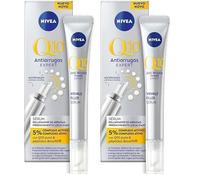NIVEA Q10 Expert Sérum Antiarrugas Tratamiento Concentrado (15 ml) - Sérum Reafirmante, Reduce Arrugas y Líneas de Expresión, Efecto Rellenador - Piel Seca, Mixta - 15 ml (Paquete de 2)
