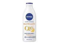 NIVEA Q10 Loción Corporal Reafirmante (1 x 400 ml), crema hidratante corporal 72h para piel normal, crema reafirmante corporal con Collagen Boost Complex, Vitamina C y Q10 puro