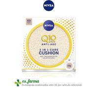 NIVEA Q10 PLUS ANTI-AGE CARE CUSHION 3 EN 1 15G ANTIEDAD MAQUILLAJE CREMA COLOR