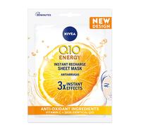 Q10+ VITAMINA C anti-arrugas+energizante mascarilla facial