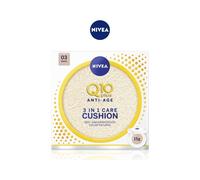 NIVEA Q10 Plus Care Cushion 3 en 1 Anti Edad Base Maquillaje 15g Dark Medium