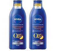 NIVEA Q10 Plus Loción corporal reafirmante con vitamina C, 400 ml (Paquete de 2)
