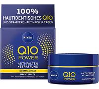 Nivea Q10 Power anti-arrugas + la racionalización Noche Cuidado Para rejuvenecedora, 8778556 Crema Noche, 2 unidades (2 x 50 ml)