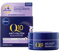 Nivea Q10 Power anti-arrugas + Reducir sensibilidad de noche para rejuvenecedora Cuidado, feuchtigkeitsspendende Crema, 50 ml