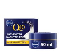 Nivea Q10 Power anti-arrugas + la racionalización Noche Cuidado Para rejuvenecedora, 8778556 Crema Noche, 2 unidades (2 x 50 ml)