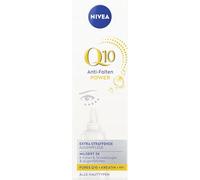 NIVEA Q10 POWER - Crema reafirmante para los ojos extra reafirmante, suaviza las arrugas y la hinchazón, crema hidratante reafirmante con Q10, creatina y ácido hialurónico (15 ml)