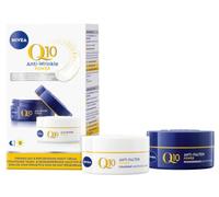 NIVEA Q10 Power Day & Night Facial Care Set 2 x 50ml 100ML Total, Face Cream Duo with Coenzime Q10 and Creatine, Daily and Night Facial Care for All Skintypes