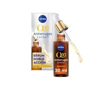 Nivea Q10 - Sérum antiarrugas Expert Double Action (30 ml), suero facial con tecnología antienvejecimiento, agua facial antienvejecimiento, bloquea los daños del azúcar